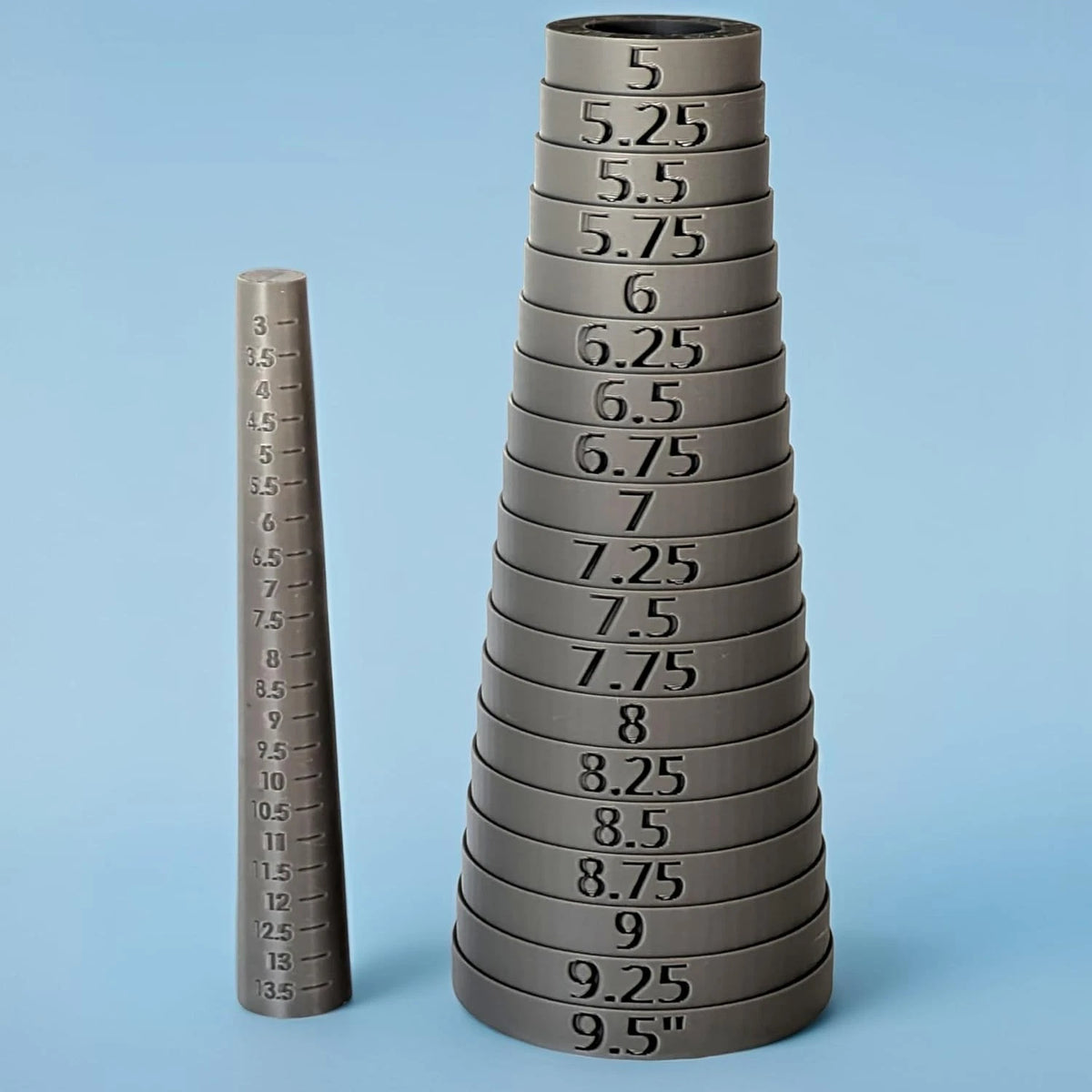 Bracelet Sizer Mandrels Quarter Sizes Round/Oval & Ring Combo Options USA
