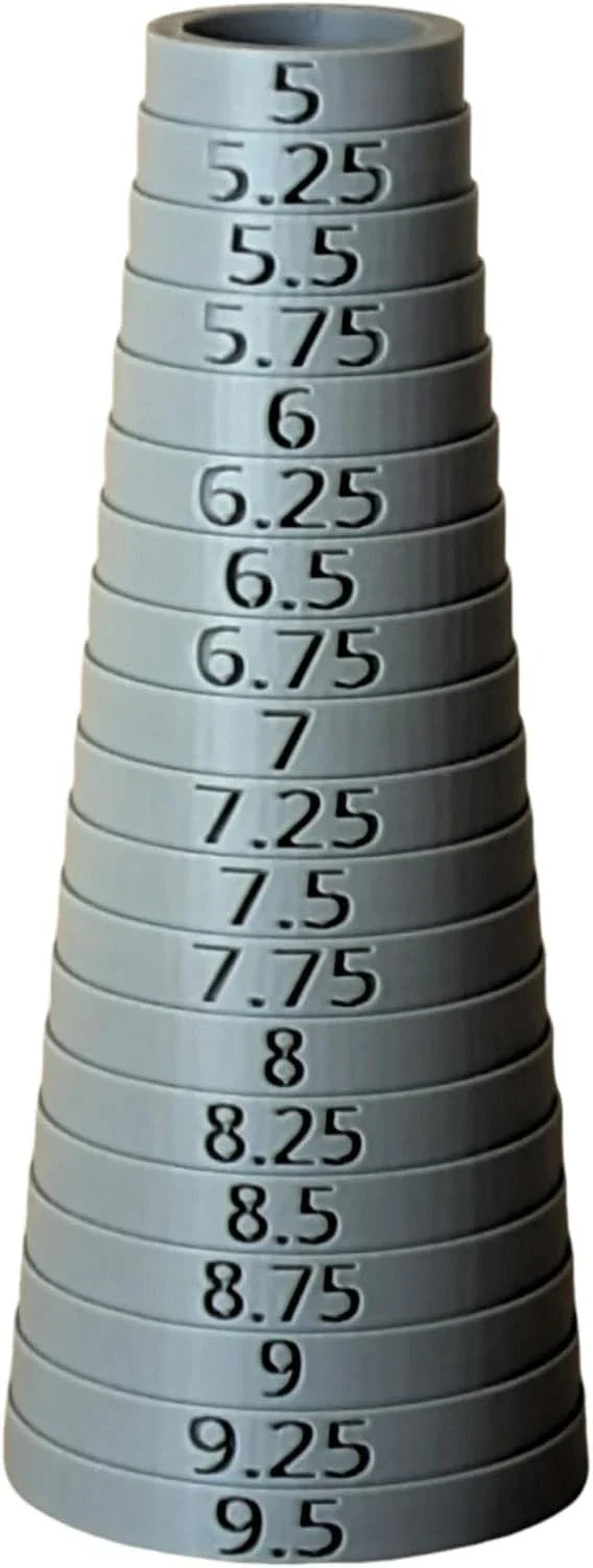 Gray bracelet sizer