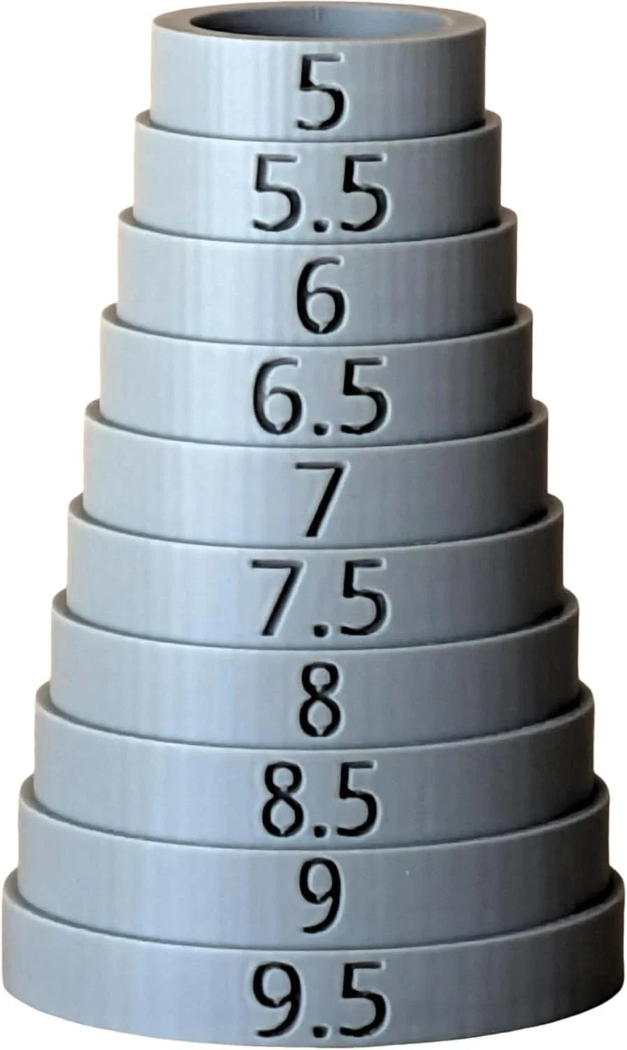 Gray bracelet sizer